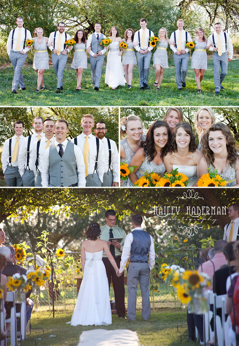 Beautiful Summer Sunflower wedding in Ellensburg, WA photographed by Hailey Haberman, serving Cle Elum and surrounding Kittitas County