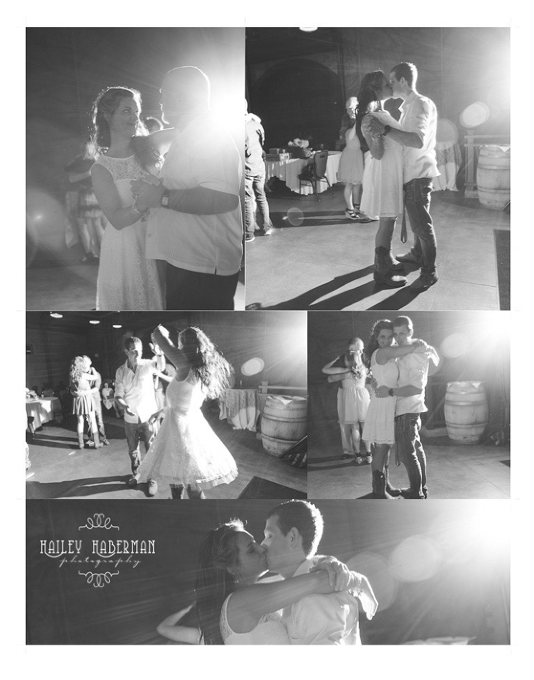 dancing at reception at Swiftwater Cellars, Backyard Wedding in Suncadia Resort by Cle Elum Photographer Hailey Haberman