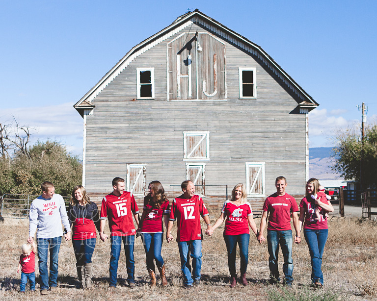 HB Large Family Session by Ellensburg Family Photographer