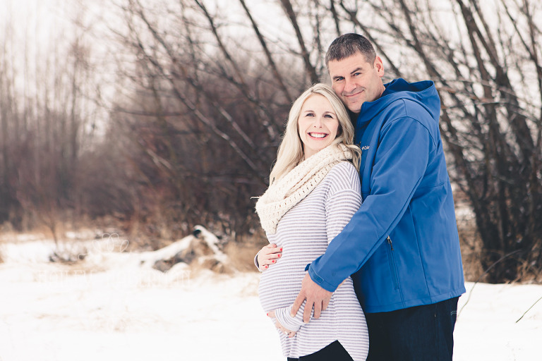 couple at winter maternity session with Nathan and Kodi, Ellensburg Newborn and Maternity Photographer serving Cle Elum and surrounding areas