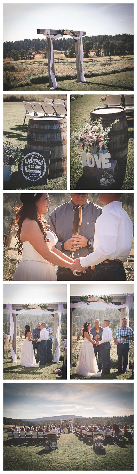 western wedding at the cattle barn in Cle Elum Wa photography by Hailey Haberman 