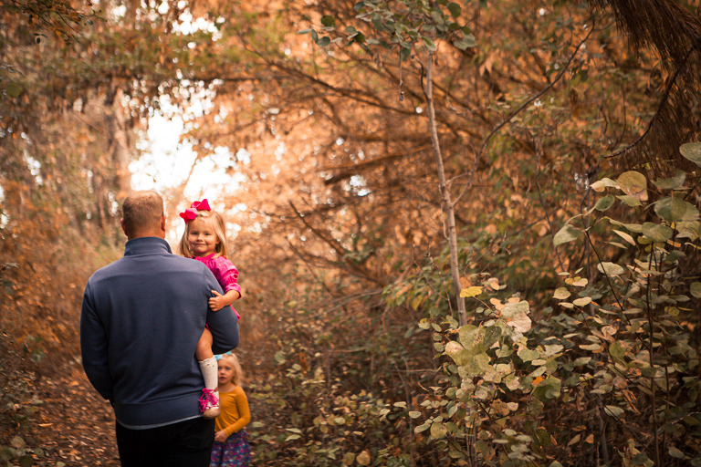 dad holding toddler, Rustic fall lifestyle family session captured by Hailey haberman in Ellensburg WA 