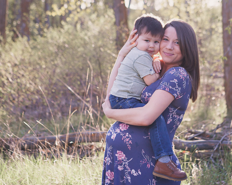 Mom and toddler, Spring Maternity Session with Alex and Connor by Hailey Haberman Lifestyle Photographer in Ellensburg WA