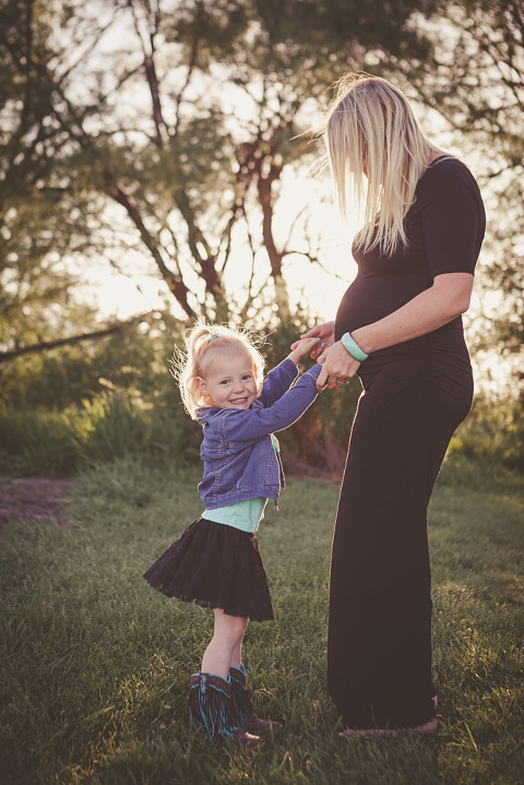 big sis and expecting mom, Kylie's Baby Bump...lifestyle maternity session by Hailey Haberman Photography