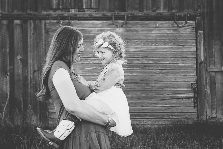 mama and toddler, Ellensburg Maternity Session with Megan & Kyle at Olmstead State Park in Ellensburg WA by Hailey Haberman Lifestyle Family Photographer