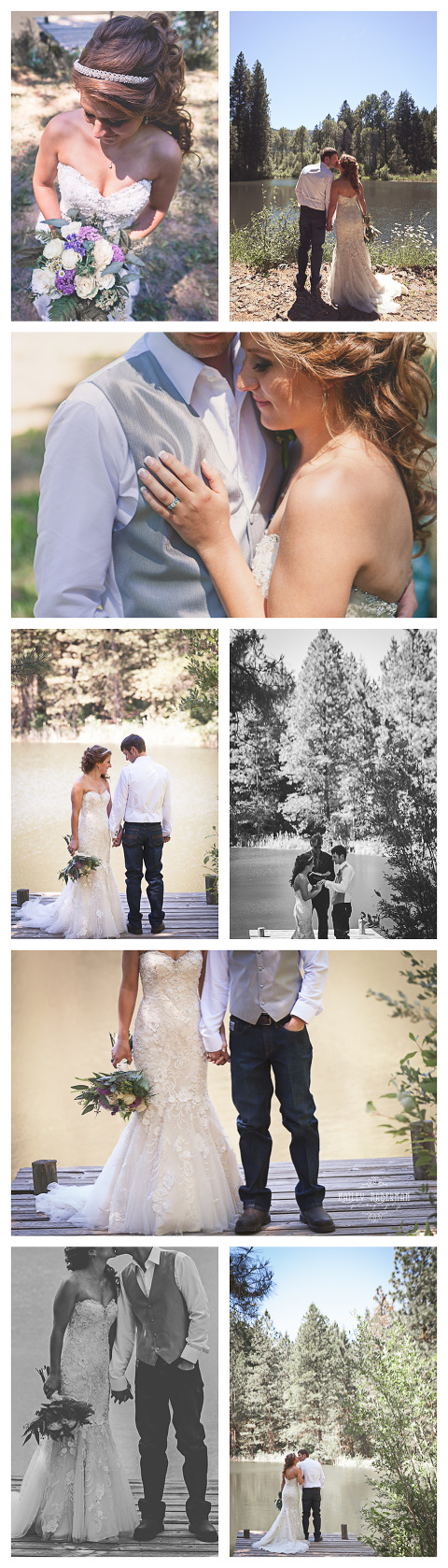 Country Wedding in the Woods with Jeremy & Alexa by Hailey Haberman Cle Elum Photographer