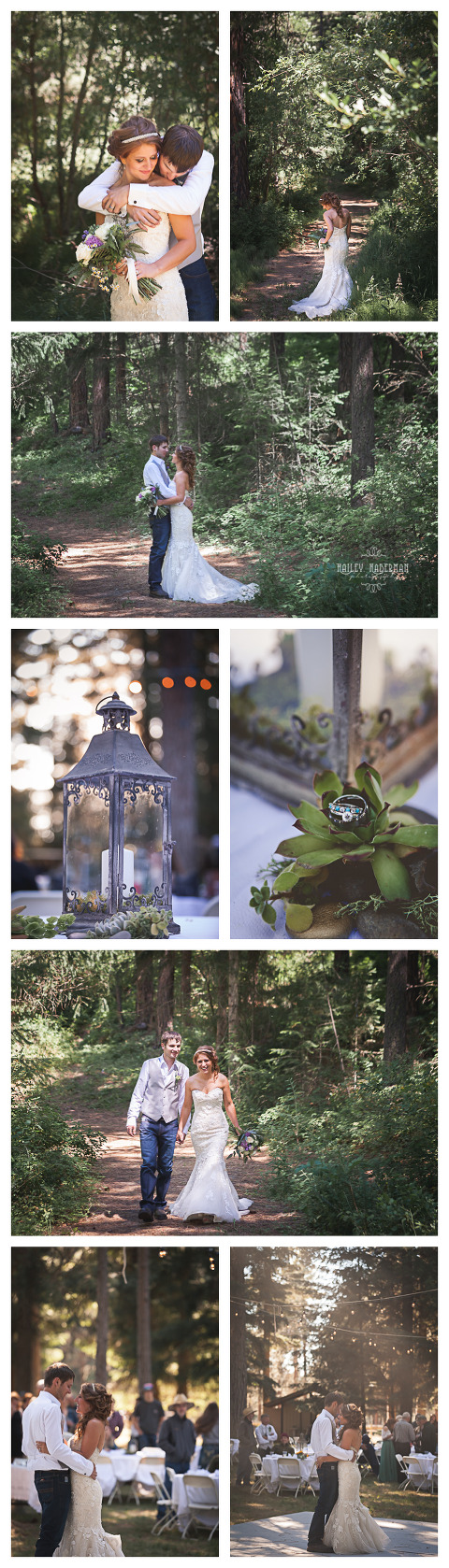 Country Wedding in the Woods with Jeremy & Alexa by Hailey Haberman Cle Elum Photographer