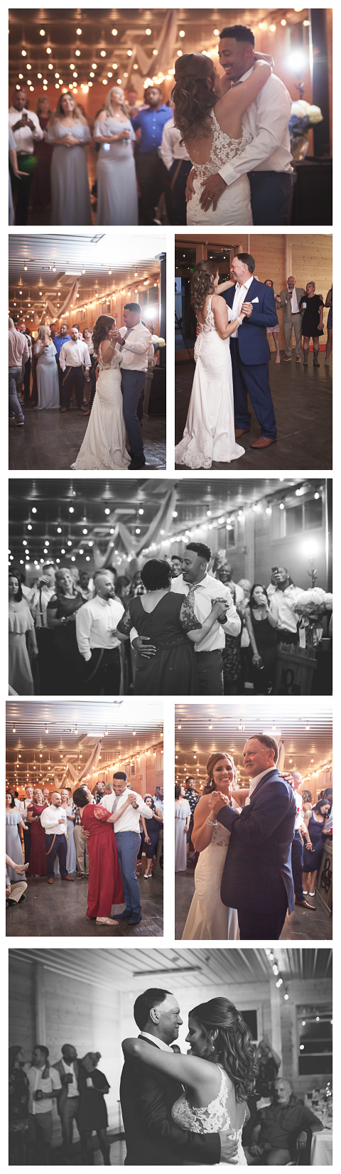 reception dancing, Jerome & Michelle married at McInosh barn in Ellensburg photographed by Hailey Haberman Ellensburg Wedding Photographer
