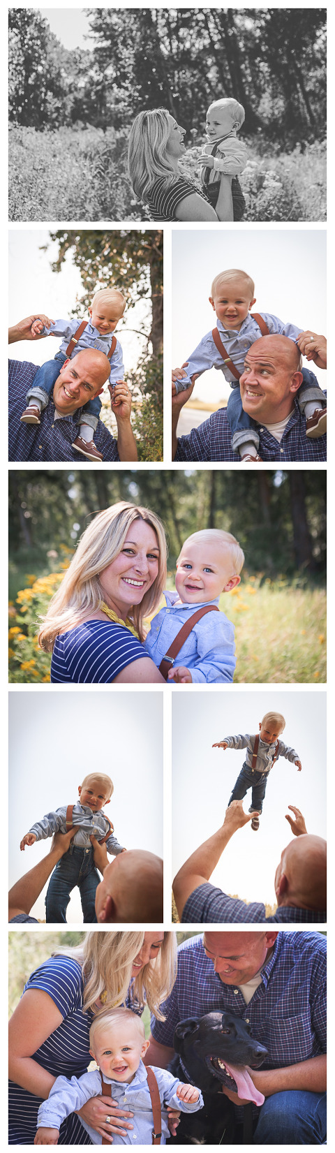 Lane Turns One Lifestyle family session with Hailey haberman in Ellensburg WA 