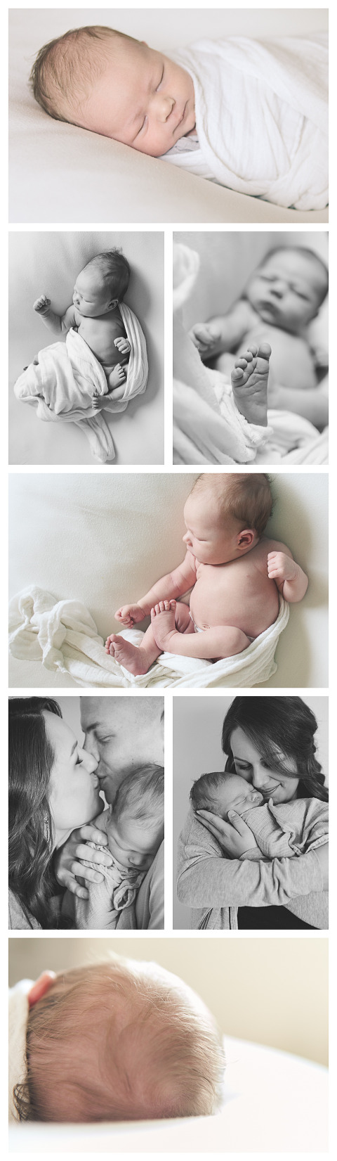 Baby Dash with parents at Lifestyle newborn session by Hailey Haberman in Ellensburg WA