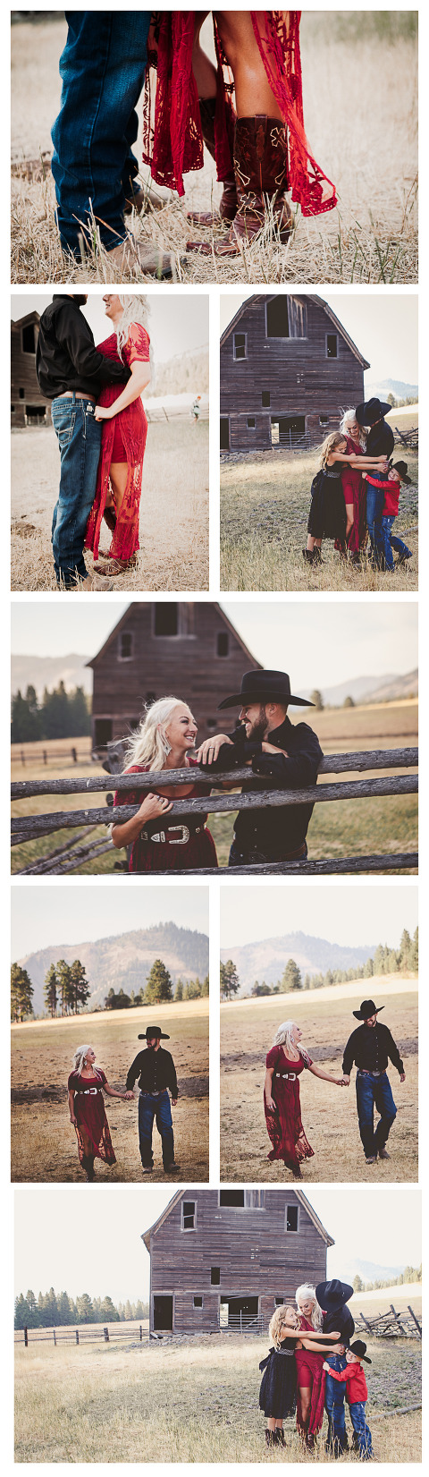 Dunford Barn Engagement Photography with Ryan & Amber by Hailey Haberman Photography in Ellensburg WA at the Cattle Barn